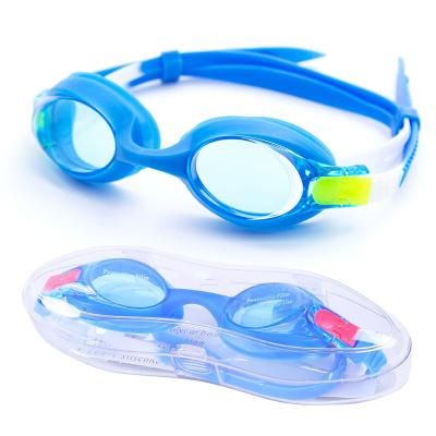 China 2022 New Design UV Waterproof High Quality Colorful Kids Anti Fog Swimming Competition Swimming Goggles for sale