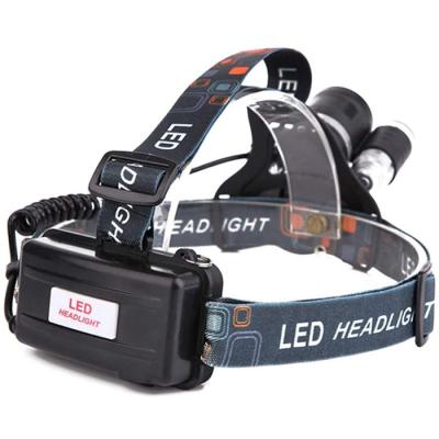 China Eco-friendly/durable/convenient multi mode evening outdoor activities emergency light source camping aluminum head lamp for sale