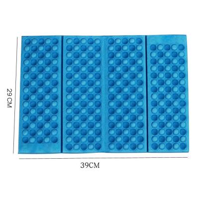 China Waterproof Lightweight Durable Company New Product Outdoor Portable Folding Waterproof Sports Foam Stadium Cushion Camping Mat for sale