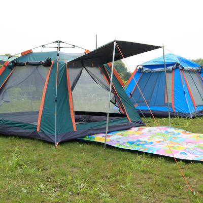 China Extended Type Fashion And New Design For 4 People Inflatable Tents Outdoor Camping Waterproof for sale