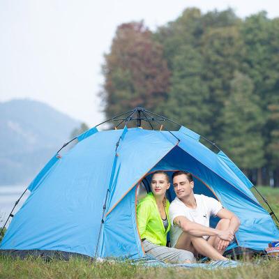 China Hot Selling Sunscreen Extended Type Space Outdoors Waterproof Fashion Folding Comfortable Camping Tents for sale