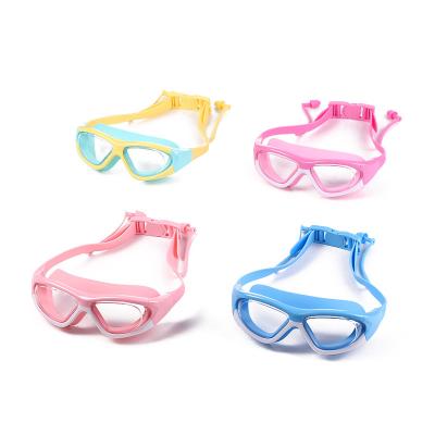 China Wholesale Custom Design 2022 Anti Fog UV Protection New Waterproof Children Kids Swim Glasses Anti Fog Swimming Goggles for sale