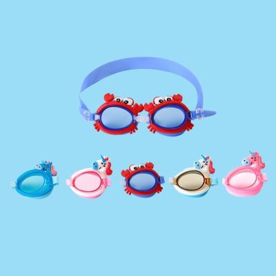 China Anti Fog Cute Swimming Goggles UV Protection Waterproof Hot Sales Lovely For Children Kids Animal Swim Goggles for sale