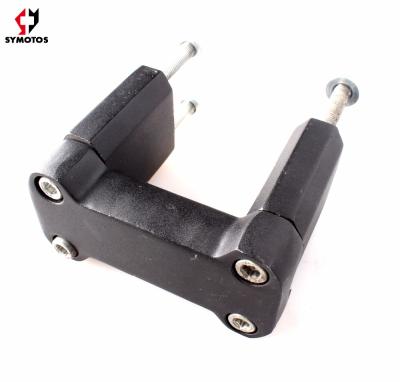 China 6061Aluminum Grip Bar Riser Pit Bike Parts Forged Dirt Bike Clamp Riser Handlebar for sale