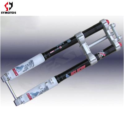 China Hot sale AL6061-T6 fastace pit bike inverted 735mm 900mm front forks quality suspension for sale