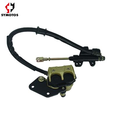 China Cast Alumium Offroad Dirt Bike 110cc Rear Brake Assembly Motorcycle Apollo Pump Disc Brake Caliper Assembly for sale