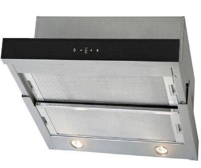 China Slim Hotel Stainless Steel Slide Out Of Cooker Hood for sale