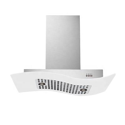 China Hotel Wave Glass Range Decorative Hood for sale