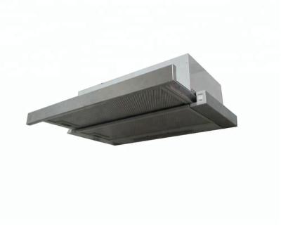 China Hotel Small Range Stainless Steel Kitchen Slide Hood for sale