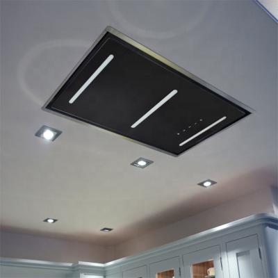 China Hotel LED Glass Ceiling Kitchen Cooker Hood for sale