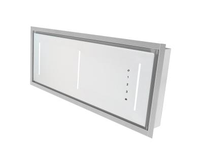 China Hotel 1.2M LED Panel Ceiling Mounted Range Cooker Hood for sale