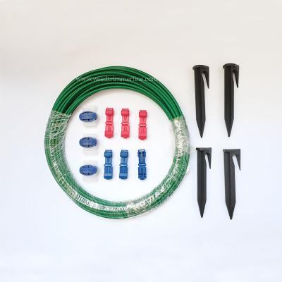 China Underground Lawn Mower Cable Repair Kit 5 Meter Boundary Wire 10 Cable Connector for sale