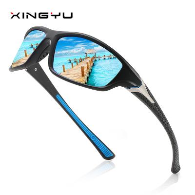 China New Mens Sports Outdoor Polarized Sunglasses Anti-Fog Rising Driving Glasses for sale