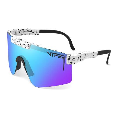 China Anti-fog Cycling Sunglasses, Large Frame, Colorful All Real Film Plated Polarized Sunglasses for sale