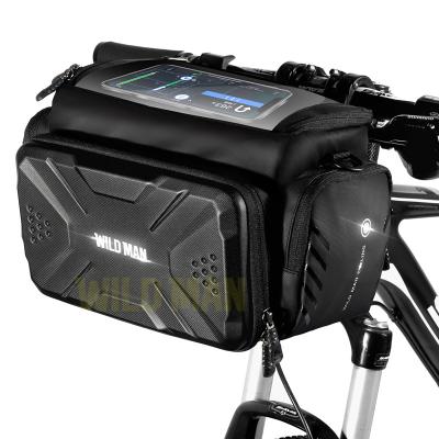 China Durable EVA Hard Shell Electric Scooter Front Bag Folding Bike Camera Bag for sale