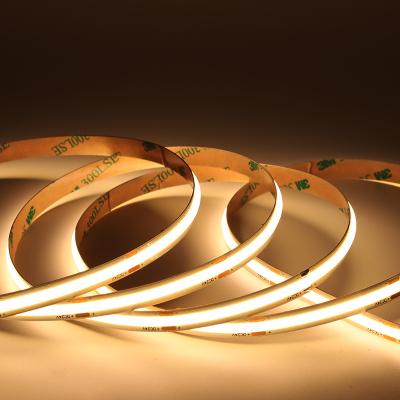 China Kluzled IP68 DC24V CRI95 12W/m residential waterproof cuttable COB LED digital flexible strip light for sale