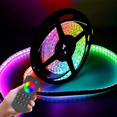 China Residential Led Strip Light SMD5050 Outdoor Waterproof Led Strip With Remote Acrylic Lamp Flexible Custom Logo Led for sale