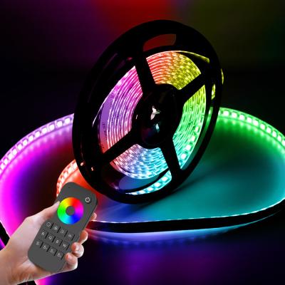 China Residential Kluzled LED RGB 5050 Light Strip For Home Outdoor Ribbon Led 5050 RGB Led Strip Light 5050 Waterproof for sale