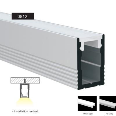 China Kluz OEM LED Aluminum Extrusion Custom Aluminum Profile For Strip Lights Custom Aluminum Profiles for sale