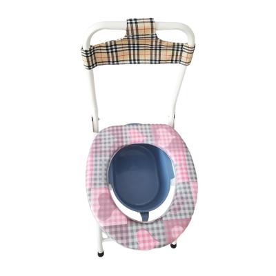 China Hospital Top Sale Guaranteed Quality Professional Toilet Potty Chair Price Seat Toilet Chair for sale