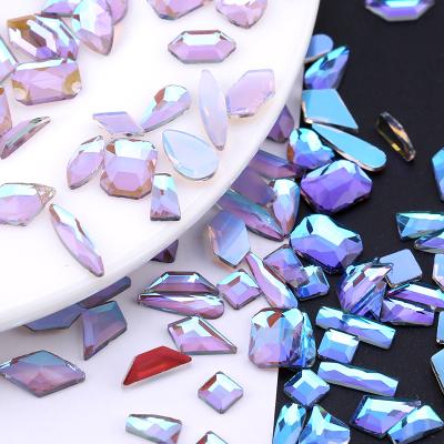 China 100Pcs 3D Flatback Nail Art Rhinestones For Nails Art Clothes Shoes Bags Crafts for sale