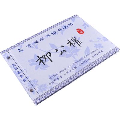 China No Need Ink Eco-friendly No Ink Needed Chinese Calligraphy Water Writing Magic Book Set For Beginner Xuanmita Bei Liu Gongquan for sale