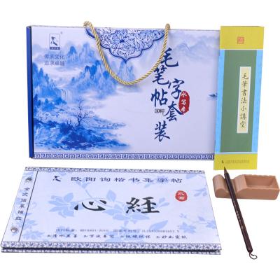 China Wholesale Eco-friendly OEM Chinese Calligraphy Set Writing Common Calligraphy Ink Brush for sale