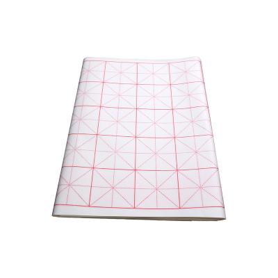 China Handmade Chinese Calligraphy Writing Sumi Paper/Xuan Paper /Rice Paper Sheets with Grids for Beginner TJT-6031 for sale