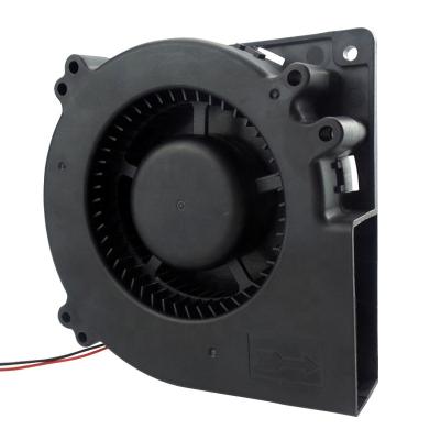 China PBT thermoplastic 1232 cfm 120mm 12v 24v 48v 120X120X32mm high blower dc centrifugal fan for air conditioner for sale