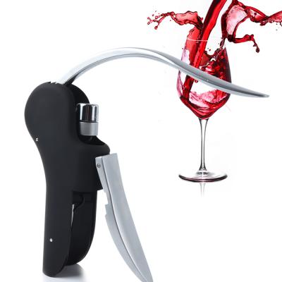 China Convenient Hot Seller Metal Handle Wine Bottle Opener Manual Wine Opener B78-0002 for sale