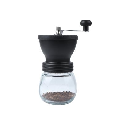 China G41-0008 Espresso Coffee Machine/Viable Manual Hand Coffee Maker/Antique Manual Coffee Grinder Bean Grinder with Glass Bottle Jar for sale