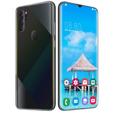 China Dual SIM Card 2021 M80 Smartphone With 4G /5G Network 6.7inch Android 10.0 System Mobile Phone Case With Fingerprint Unlock Mobile Phone for sale