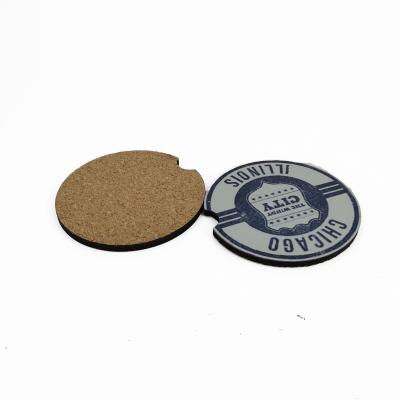 Κίνα Printable Sustainable Wooden Round Coasters With Logo Sublimation Coasters MDF Blanks 3.5x3.5