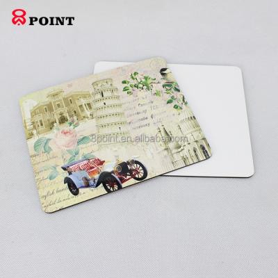 中国 Viable Custom Photo Printed Cork Backed Placemats for Sublimation 販売のため