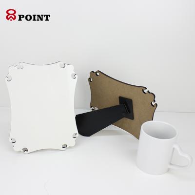 China DYE Sublimation Heat Press Blank MDF Photo Plate Frame Desktop MDF for sale