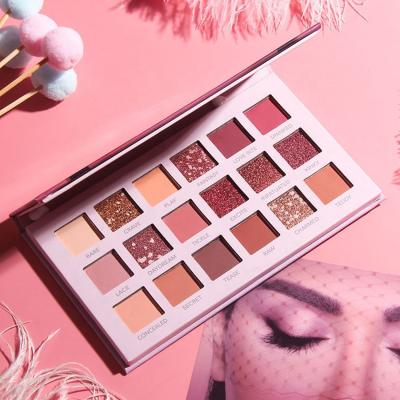 China Best New High MOQ Low MOQ Private Label OEM Dye Cardboard Waterproof Selling Nude Loose Palette For Makeup for sale