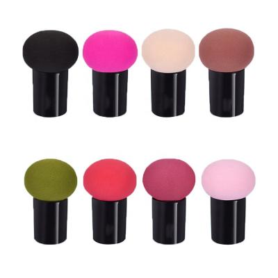 China Amazon Wholesale Private Label Hot Sale Latex Free Soft Beauty Makeup Sponge Blender With Handle for sale