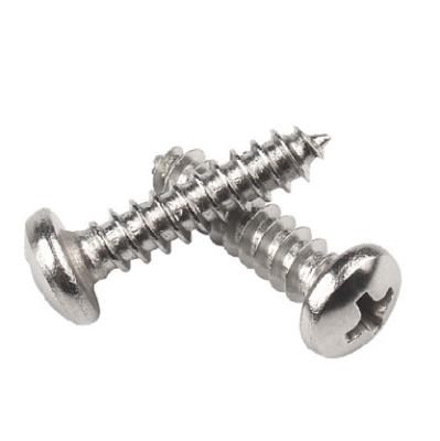 China General Cheap Pan Head Phillips Drive Factory Direct Sales Stainless Steel SS Self Tapping Screw 304 316 for sale