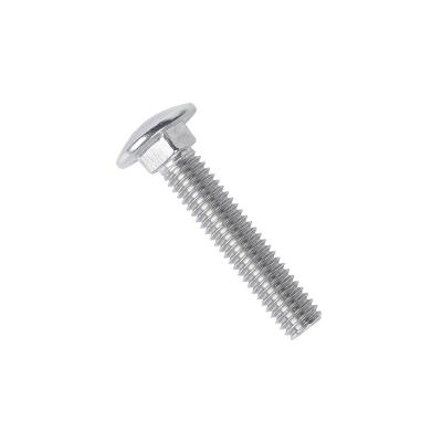 China Fine Stainless Steel 304 316 Thread Carriage Bolts Square Neck Car Bolt a307 Grade 8 Tested By Go/No-go Gauge for sale