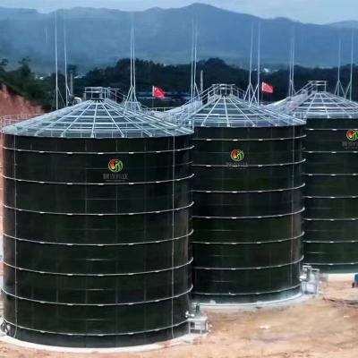 China 100 Cubic Meter Kitchen Kitchen Waste Gas Biogas Plant for sale