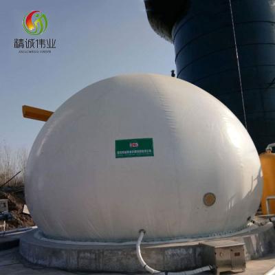 Chine Support de biogaz à double membrane résistant aux UV pour la réaction anaérobie de gaz de stockage à vendre