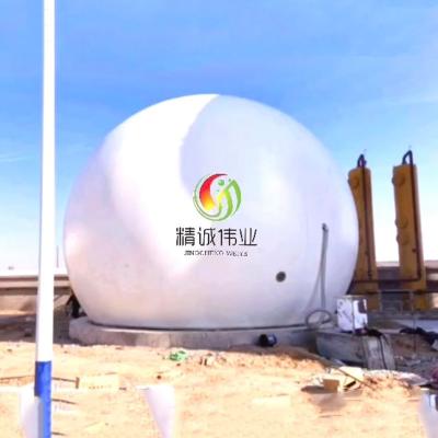 China Automatic Control Round Gas Holder For Biogas Plant for sale