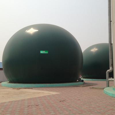 Cina Supporto di gas verde del supporto del biogas della membrana del doppio di PDFE in impianto di biogas in vendita