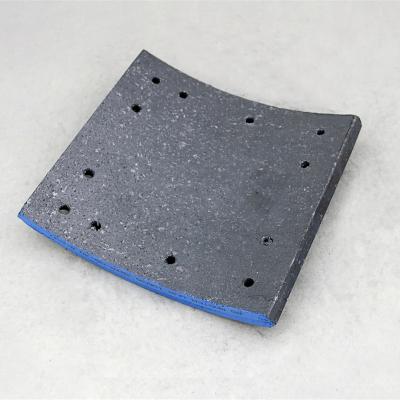 China The trucks semi trailer axle spare parts drum brake lining, brake lining wva 19036 for sale