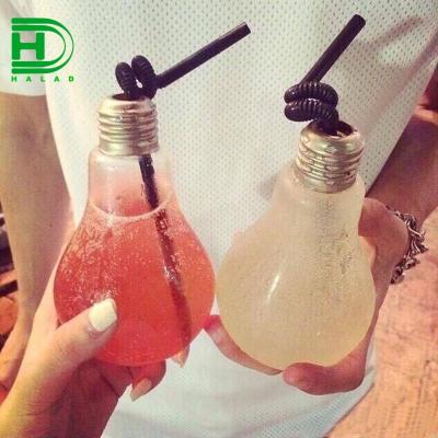 China Beverage 3OZ 200ML 320ML 360ML 400ML 500ML Plastic Beverage Bottle LED Beverage Bottle 200ML Milk Tea 200ML Bulb Bottle for sale