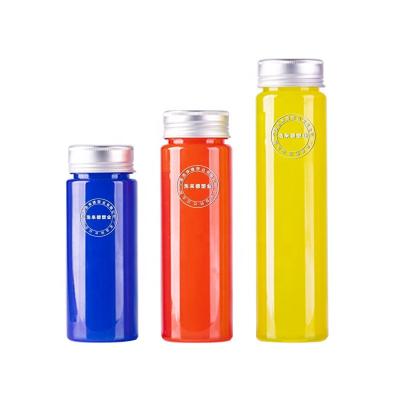 China Beverage Food Safe Clear Plastic Jar With Screw Plastic Lid For Cookie Candy for sale