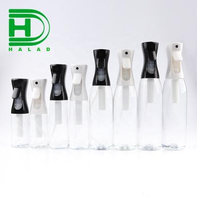 China Personal Care Accept OEM Good Plastic Mist Spray Bottle 200ML 300ML 500ML 700ML PET Hair Salon Customize Spray Bottle for sale