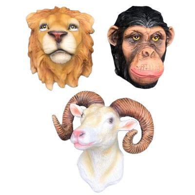 China Removable 3D Resin Fridge Magnet Wild Animals Animal Key Fridge Magnets for sale