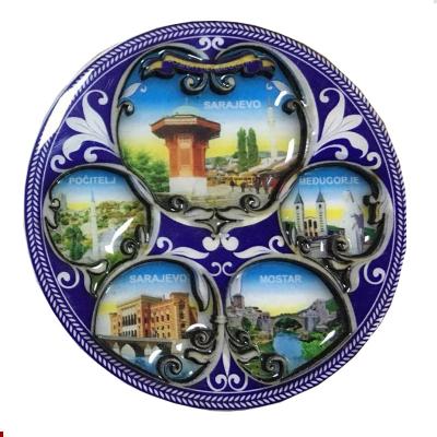 China Tourist Shape Souvenir 3d Fridge Magnet For Different Countries for sale