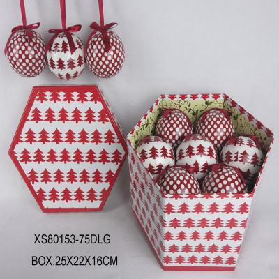 China Christmas Ball Christmas Tree Ornaments Hanging Christmas Decoration Ball for sale